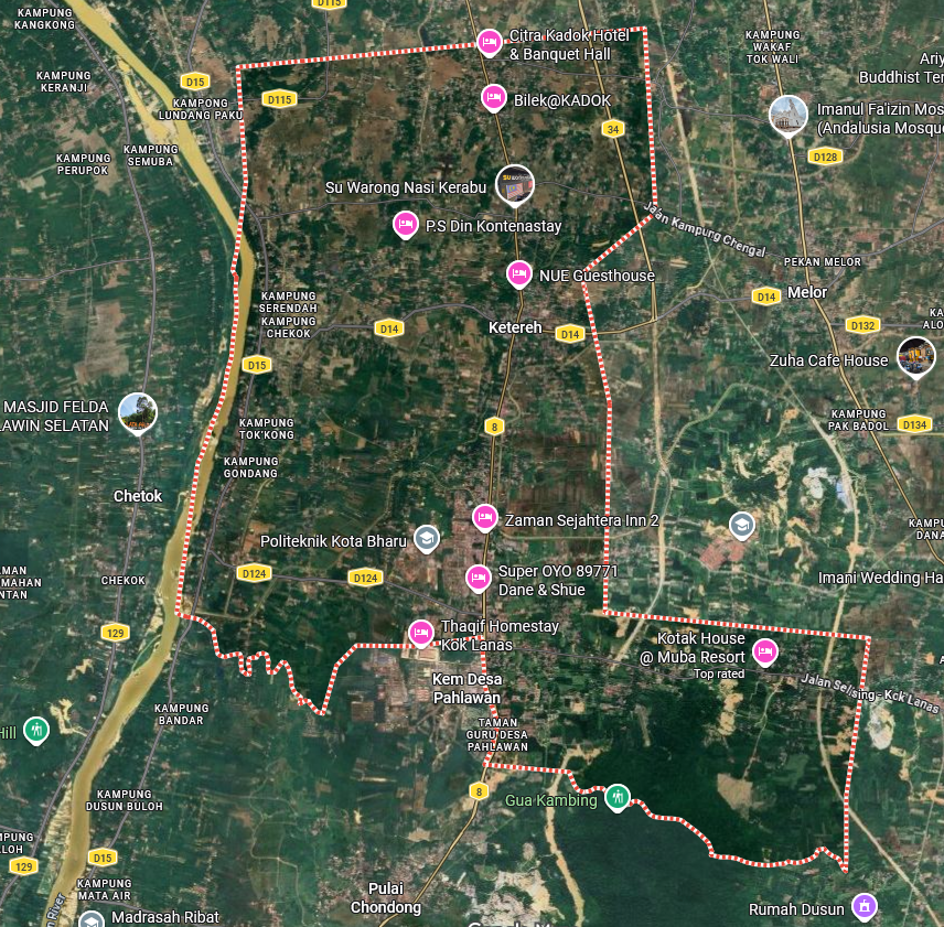 Peta Asas Daerah Ketereh