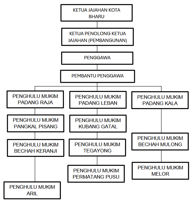 Carta Organisasi Daerah Peringat
