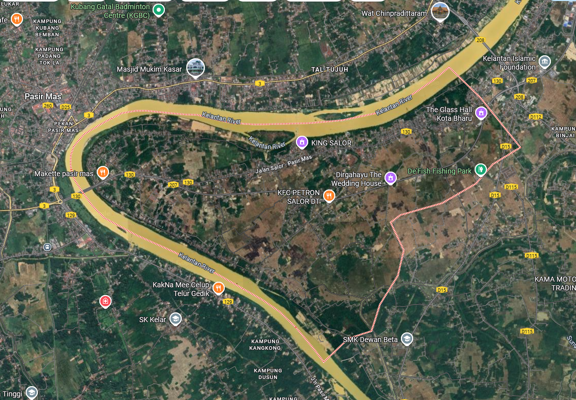 Peta Asas Daerah Salor